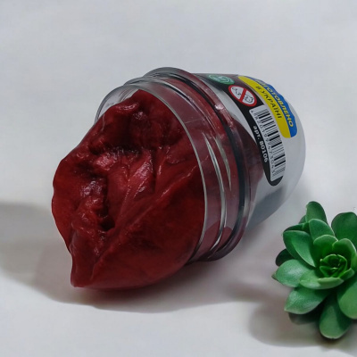 Лизун-антистрес Hand gum 120 г бордовий Окто 80106