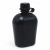 Фляга армійська, пластик, 1л (чорна) Технок 9536