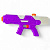 Водна зброя 35 см пістолет (фіолетовий) MIC 22-05