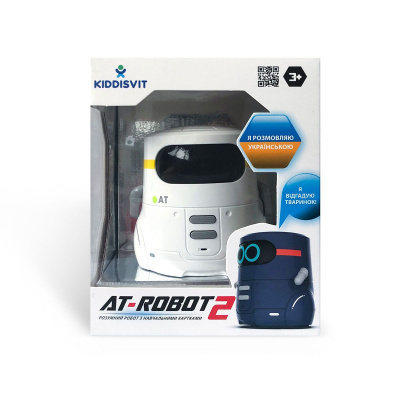 Розумний робот (з сенсорним керуванням та навчальними картками), укр AT-Robot AT002-01-UKR