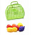 Кошик з фруктами салатовий Kinderway KW-04-463