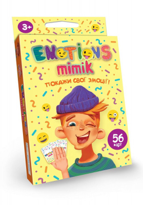 Настільна гра Emotions Mimik укр Dankotoys EM-01-01U