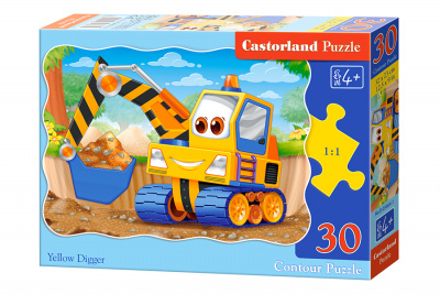 Пазли Гусеничний екскаватор, 30 елементів Castorland В-03464