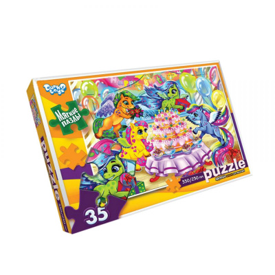 М'які пазли Поні на вечірці, 35 елементів Dankotoys S35-09-14