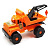 Машинка Евакуатор, чорно-помаранчевий Максимус 5190