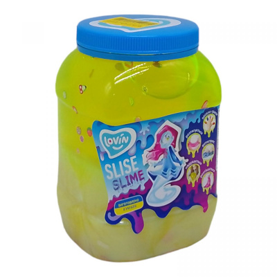 Слайм-антистрес Lovin: Big slime, жовтий+салатовий Окто 80159