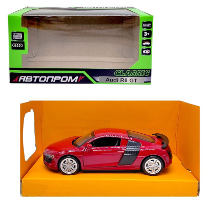 МАШИНА АВТОПРОМ (МЕТАЛЕВА) Audi R8 GT (БОРДОВА) Автопром 10004