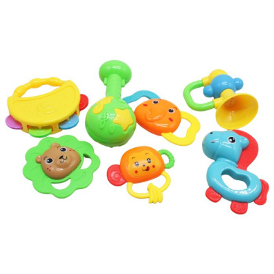 Набір брязкальця Baby Rattle (7 шт) Wei Xing Da A7996