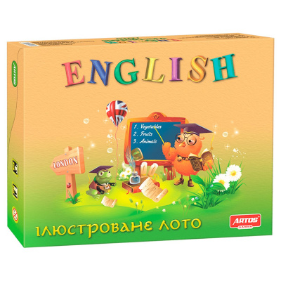 Лото ENGLISH Artos games 20796
