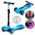 Самокат триколісний Best Scooter, світло, дим (блакитний) Best Scooter LT-10635
