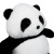 Дитяча м'яка іграшка "Малюк Панда" FWPBABYPANDA24BK0 30 см