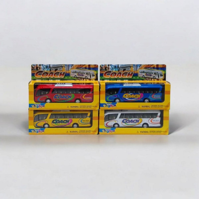 Машинка KINSFUN Автобус (жовтий) KINSFUN KS7101W