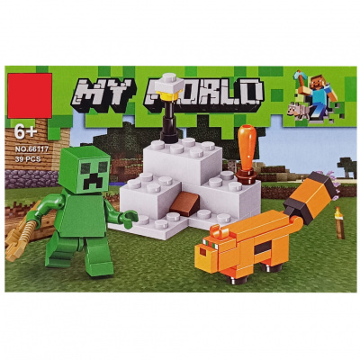 Конструктор дитячий "Minecraft" 66117-8, 40 деталей