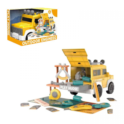 Набір інструментів в коробці в формі машинки р.28,5x18x21 см YG Toys BX19