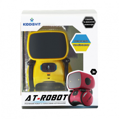 Інтерактивний робот AT-Robot AT001-03-UKR з голосовим керуванням