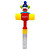 Бульбашки мильні Bubble World з молоточком (ЧЕРВОНО-ЖОВТИЙ) MIC TP302