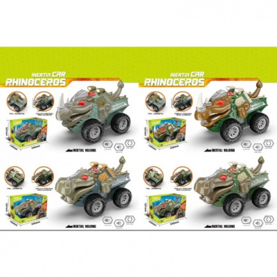 Джип-монстр Носоріг, світло, звук, на батарейках (коричневий) SENYUE TOYS SY200-11/12/13/14
