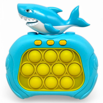 Електронна гра Finger Press Pop-It Console - Акула, 2 кольори в асортименті MIC 527