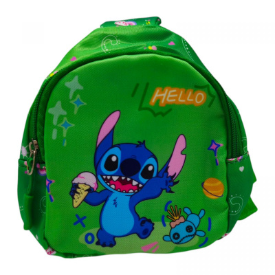 Рюкзак Стіч 15х18 см, в пакеті (Зелений) MIC C70935