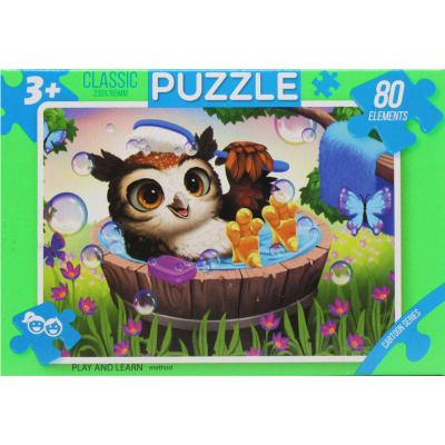 Пазли Казка, 80 ел сови купання Dankotoys C80-