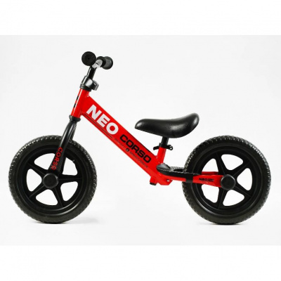 Велобіг Corso Neo, колеса 12 (30 см) EVA  (червоний) Corso EN-52360