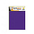 Блокнот А5 В-БП5-80, 80 листів, пружина зверху Фіолетовий