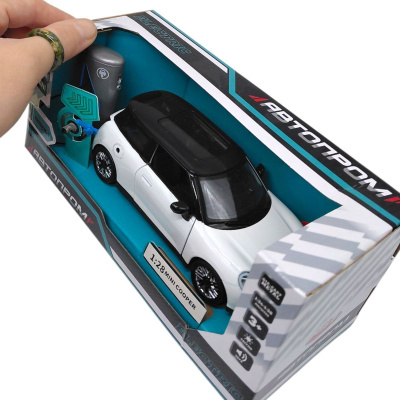 МАШИНА АВТОПРОМ (металева) 1:36 MINI COOPER (БІЛИЙ) Автопром 68739