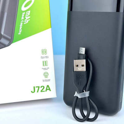 Портативний зарядний пристрій Hoco J72A (20000mAh), чорний hoco 26,048