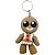 Брелок 3d друк ЧОЛОВІЧОК-ПЕЧИВО (ВИД 1) , KEYCHAIN MIC KCHN090