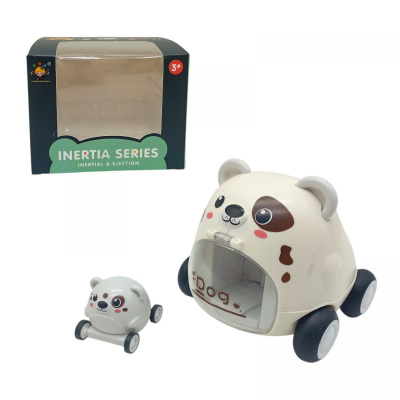 Трек машина, з малою машинкою (СОБАЧКА) Huijixing toys HC-311