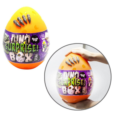 Іграшка-сюрприз Dino Surprise, укр (помаранчевий) Dankotoys DSB-01-01U