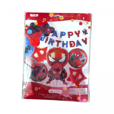 Фотозона з повітряних кульок SPIDERMAN / Людина Павук Канцмир 1993ЛК