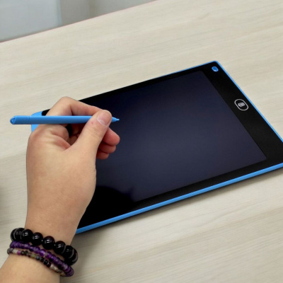 Планшет дитячий для малювання, LCD екран 12” (блакитний) MIC L211-14