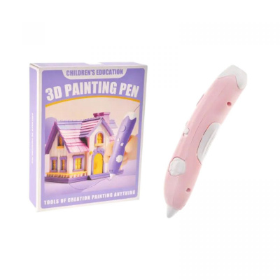 Ручка 3D 3. шнур, зарядне, інструкція, короб. 16,7*4,6*21см MIC SK301-2MLD/2YG/3KLM