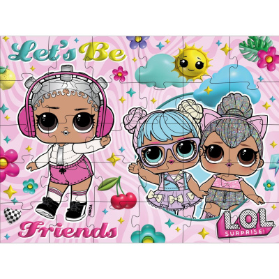 Пазли L.O.L Surprise! Lets Be Friends, 30 елементів Ідейка LP30-001