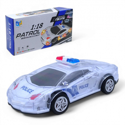 Машинка Поліція озвучена, зі світлом Da Hua Toys 012