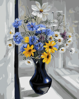 Картина за номерами. Art Craft "Польові квіти" 40 * 50 см 12111-AC