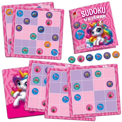 Магнітна гра ROTER KAFER. SUDOKU: UNICORN ROTERKAFER RoterKafer RK2150-02