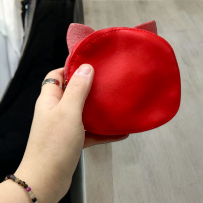 Сумочка дитяча “Котик” (12 см), рожевий MIC C67990