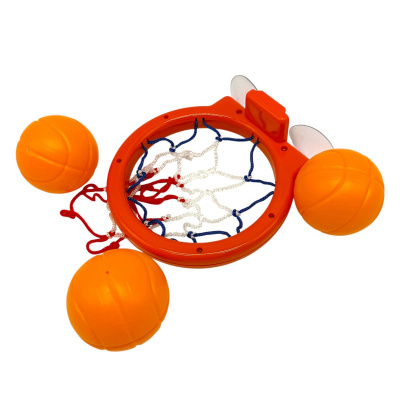 Баскетбольний набір (кільце на присосці, 3 мʼячики пакет. 22*18*5 см) MIC 705