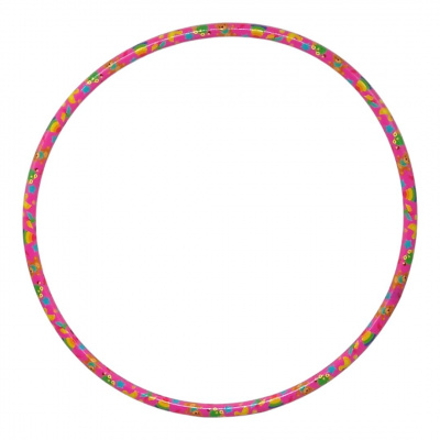 Обруч №0 53 см Дитячі іграшки (рожевий) Bamsic 0199