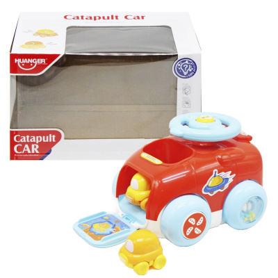 Пластикова машинка Catapult Car із запуском (червона) HUANGER HE8017/HE8018