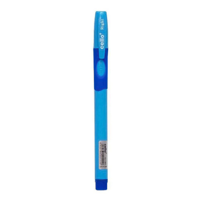 Ручка масляна "Fine Top" CL1361R-50(Blue) синя 0,7 мм, тренажер правша Синій