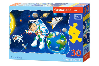 Пазли Космічна прогулянка, 30 елементів Castorland В-03594