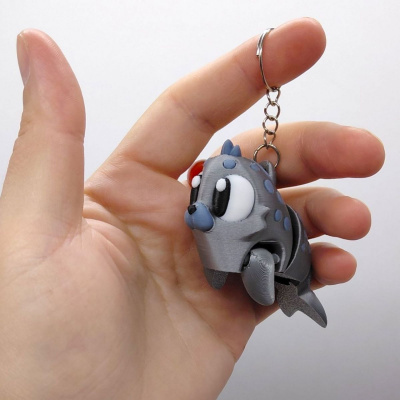 3D Брелоки CUTE SEAL / милий ТЮЛЕНЬ, Keychain, 3D друк OYTOY 03022100
