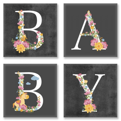 Картина за номерами BABY, лофт Ідейка СН109