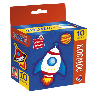 Гра розвиваюча (набір магнітів) Космос Vladi Toys VT3106-34