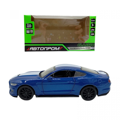 Машинка металева АВТОПРОМ, Ford Shelby GT35, СИНІЙ Автопром 10021