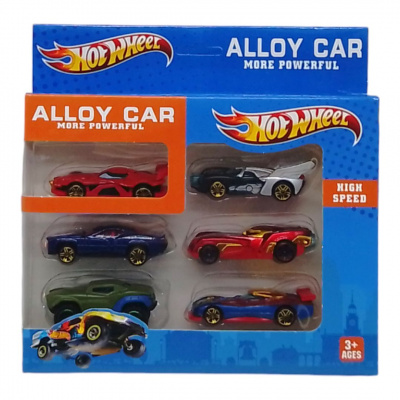 Набір металевих машинок Hot Wheel, 6 штук MIC 896A-5
