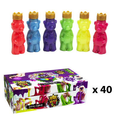 Лизун-соплі Ведмедик King Slime (укр) Dankotoys SLM-05-01U